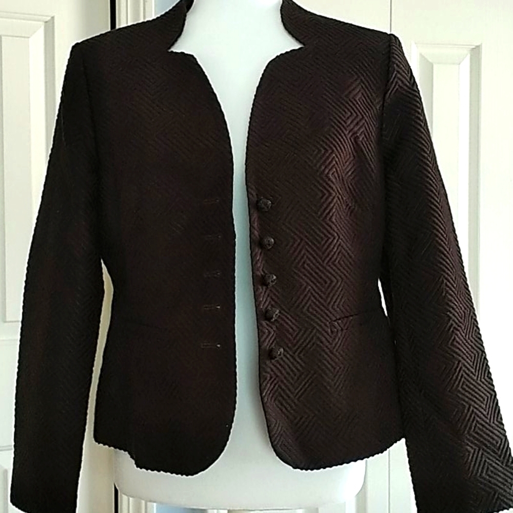 Talbots Petite, Brown Blazer, SZ 10P